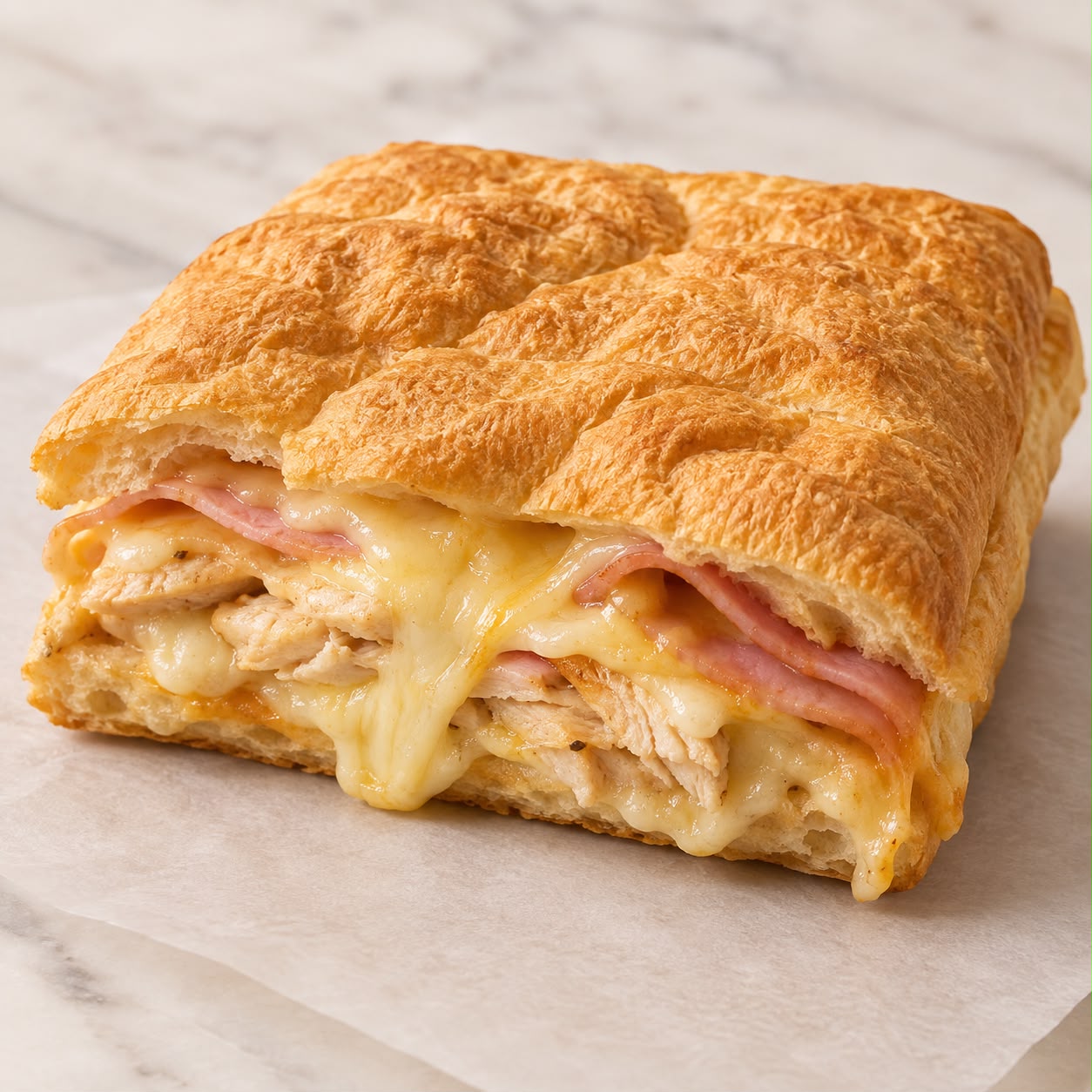 Smoked Chicken & Cheese Meltz